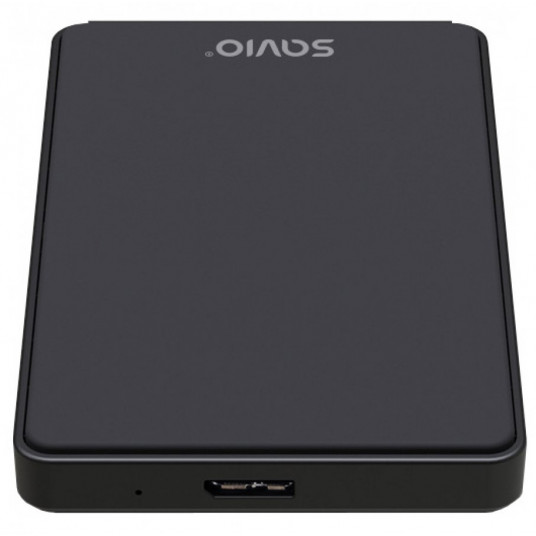 Savio AK-65 ārējais HDD/SSD 2,5 collu korpusa kaste cietajam diskam