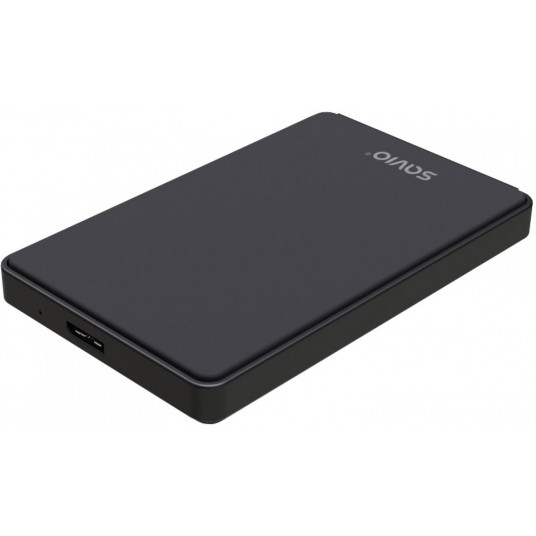 Savio AK-65 ārējais HDD/SSD 2,5 collu korpusa kaste cietajam diskam