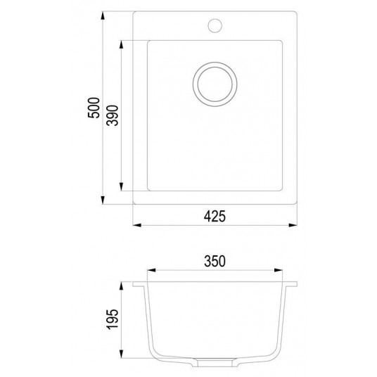 Veļas mašīna Akvasanita Simplex SQS 100-601 W, 42,5 x 50 x 19,5