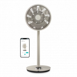 Duux ventilators | Whisper Flex Smart | Statīva ventilators | Greige | Diametrs 34 cm Ātrumu skaits 26 | Svārstības | Jā