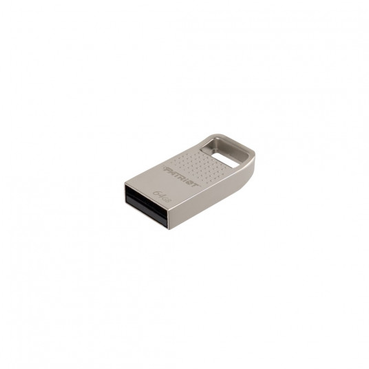 Patriot FLASHDRIVE Tab200 64GB A tipa USB 2.0, mini, alumīnijs, sudrabs