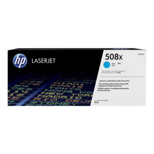 HP 508X tonera kasetne, zila