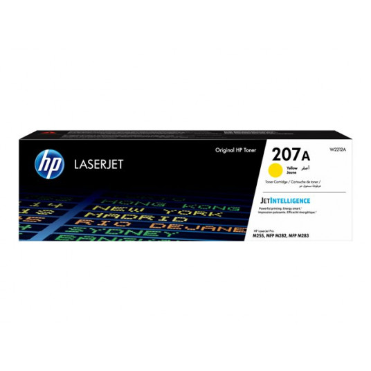 "HP Toner 207A W2212A Gelb bis zu 1.250 Seiten"
