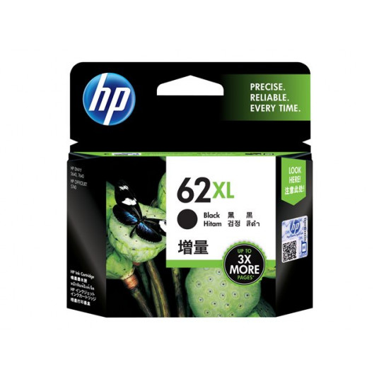 HP 62XL -mustekasetti, musta