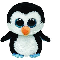 Plīša rotaļlieta TY Beanie Boos Waddles - Pingvīns, 15 cm
