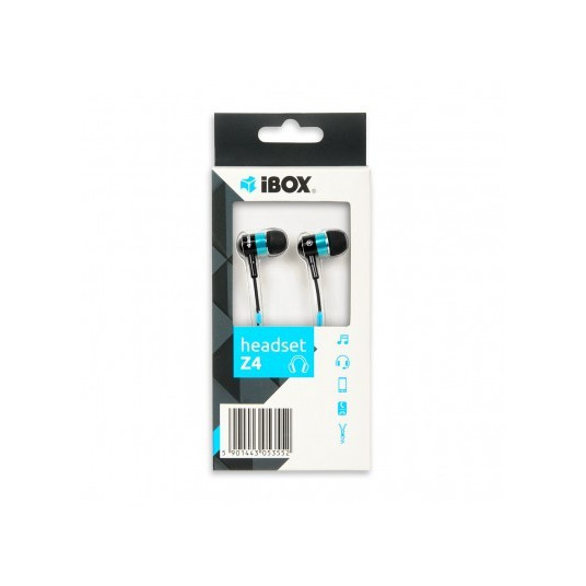 Austiņas iBOX Z4 Zip Blue