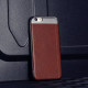Qult Luxury Slate Back Case Silicone Case for Apple iPhone X Brown