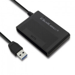 Qoltec 50644 cietā diska adapteris USB 3.0 HDD / SSD 2.5" SATA3