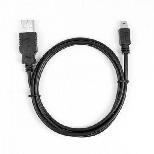 USB kabelis - Mini USB 1m. melns