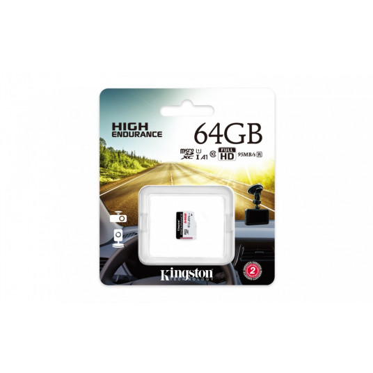 microSD karte 64GB Izturība 95/30MB/s C10 A1 UHS-I