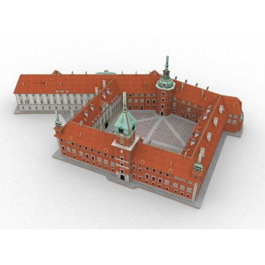 Cubicfun Puzzle 3D Karaliskā pils Varšavā