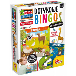 Montessori Tactile bingo ar dzīvniekiem