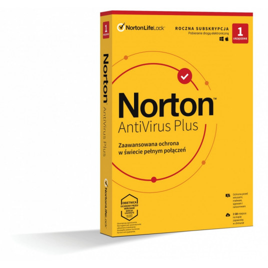 AntiVirus Plus 2 GB PL 1 lietotājs, 1 ierīce, 1 gads 21408750