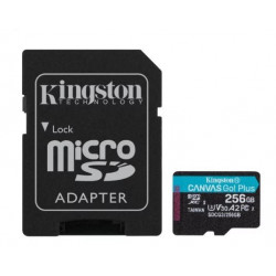 Atmiņas kartes microSD 256GB Canvas Go Plus 170/90MB/s adapteris