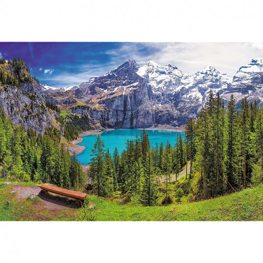Puzles 1500 elementi Eschinen Lake Alps, Šveice