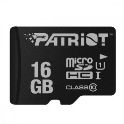 Atmiņas karte MicroSDHC PATRIOT 16GB LX Series