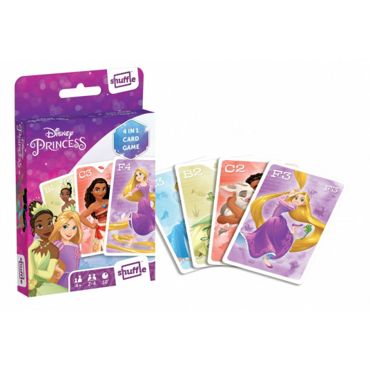 Spēle Shuffle Fun 4w1 Disney Princess