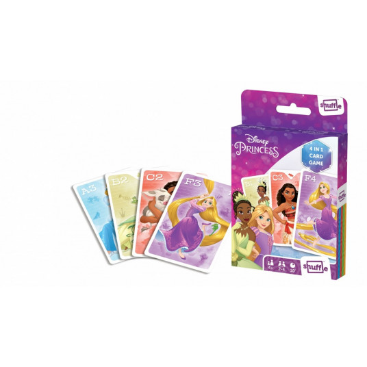 Spēle Shuffle Fun 4w1 Disney Princess