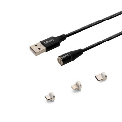 Kabelis USB 3w1 1m CL-152