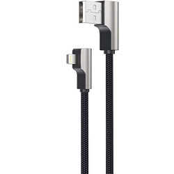 AUKEY CB-AL01 Black OEM USB — Lightning Nylon C