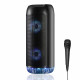 PartyBox UNI bezvadu skaļrunis ar mikrofonu un karaoke funkciju Bluetooth 5.0 MT3174