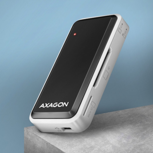 AXAGON CRE-X1 ārējais mini karšu lasītājs 5 slotu