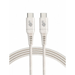USB C - USB C kabelis 1m. eko materiāls 2,0 3A
