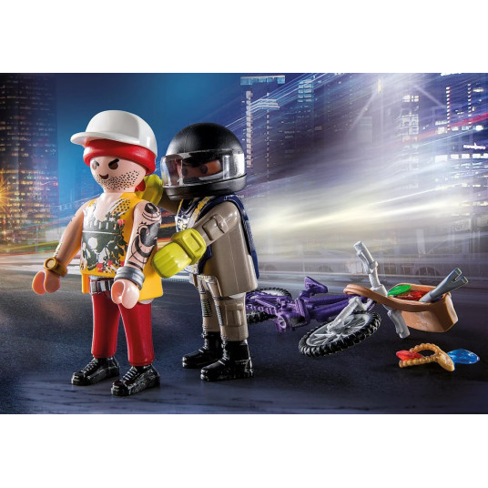 Figūru komplekts City Action 71255 Starter Pack Special Forces and Thief