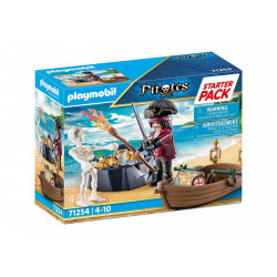 Attēls Pirāti 71254 Starter Pack Pirāts ar airu laivu
