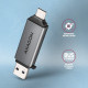 AXAGON CRE-DAC USB karšu lasītājs SD/microSD USBA+