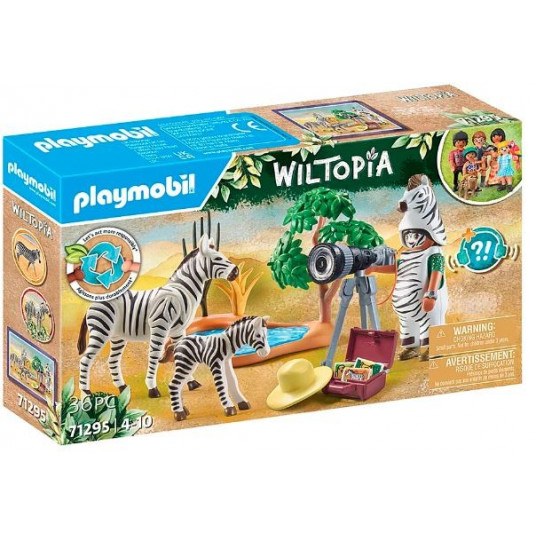 Zestaw z figurkami Wiltopia 71295 Wycieczka z fotografka zwierzőt