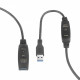 Pagarinātāja kabelis USB gen.3.0 15 m
