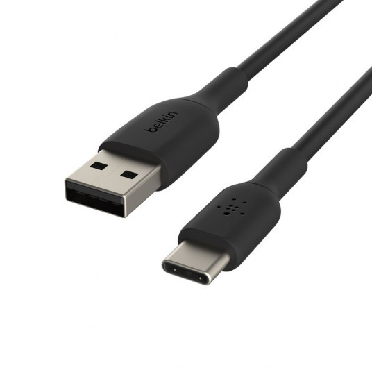 Kabelis BoostCharge USB-A/USB-C 2m melns