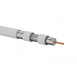 Trishield koaksiālais kabelis RG6 75 Ohm, 1.02/4.8/6.9 PVC Eca 500m