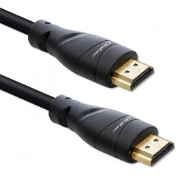 Qoltec 50353 HDMI v2.1 kabelis īpaši liela ātruma 8K | 60 Hz | 26AWG| ZELTS | 5 gadi