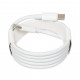 iBOX IKUTC USB-C kabelis 60W 1m Balts