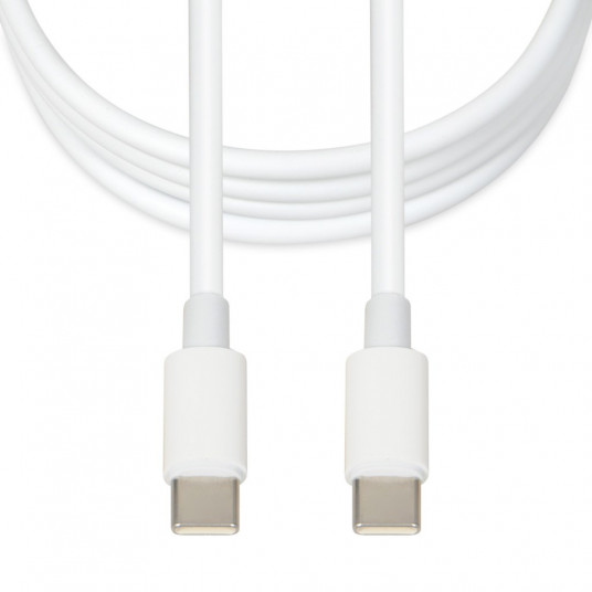 iBOX IKUTC USB-C kabelis 60W 1m Balts