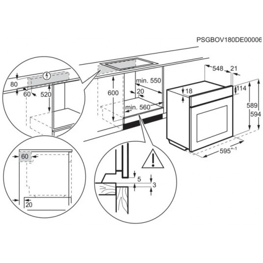 Cepeškrāsns ELECTROLUX EOF4P56X