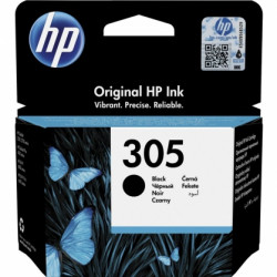 HP 305 melna oriģinālās tintes kasetne