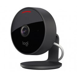 Logitech Circle View kamera Vadu videonovērošanas kamera, FHD 1080p, 180°, Wi-Fi, melns