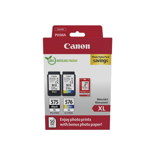 CANON PG-575XL /CL-576XL tintes kasetne