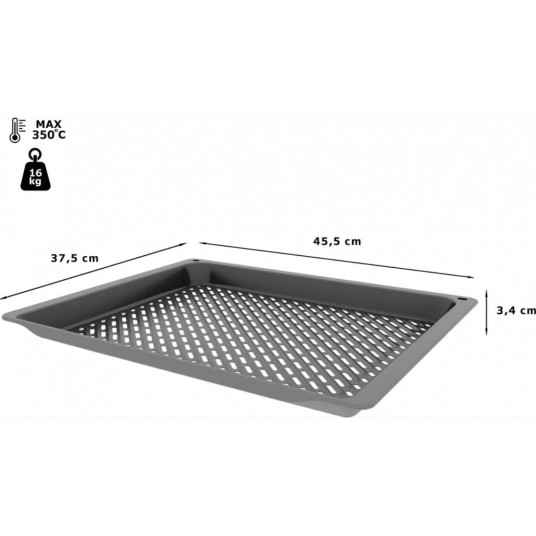 Bosch Air Fry &amp; Grill cepšanas lapa HEZ629070