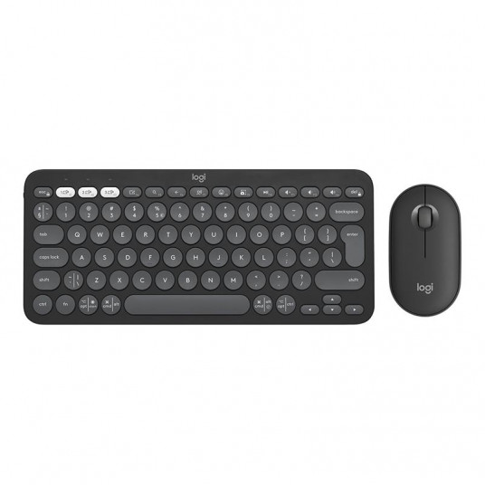 Galddators Logitech Pebble 2 Combo SWE (W), grafīts