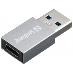 Sandberg 136-46 USB-A uz USB-C sargspraudnis