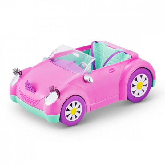 Leļļu rotaļu komplekts 10,5 collu Pink Cabriolet
