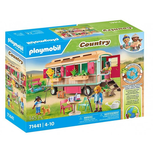 Komplekts ar figūriņām Country 71441 Przytulna kawiarenka w wagonie