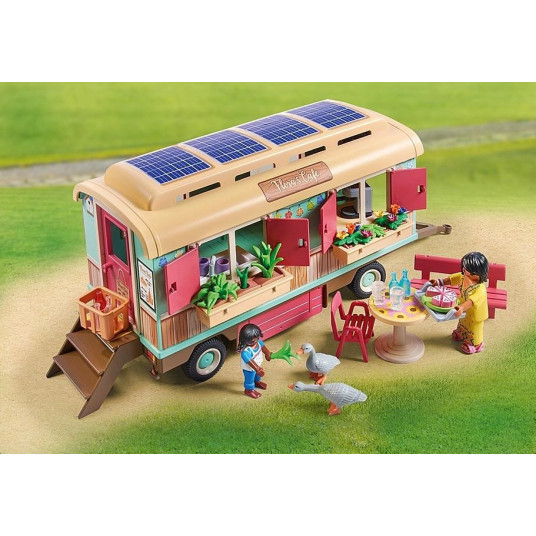 Komplekts ar figūriņām Country 71441 Przytulna kawiarenka w wagonie