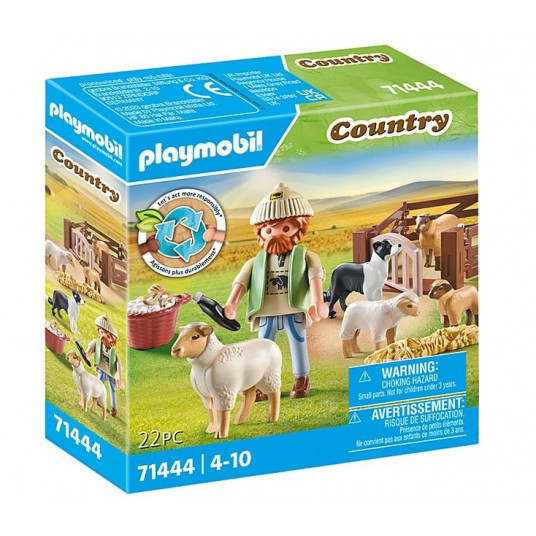 Zestaw z figurkami Country 71444 Młody owczarz z owcami
