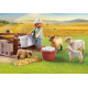 Zestaw z figurkami Country 71444 Młody owczarz z owcami