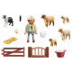 Zestaw z figurkami Country 71444 Młody owczarz z owcami